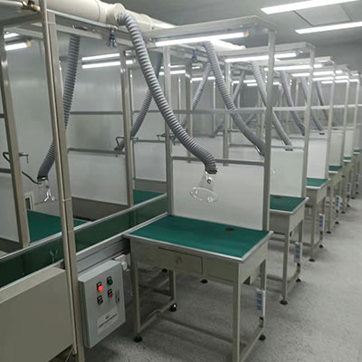 錫煙皮帶裝配線(xiàn)